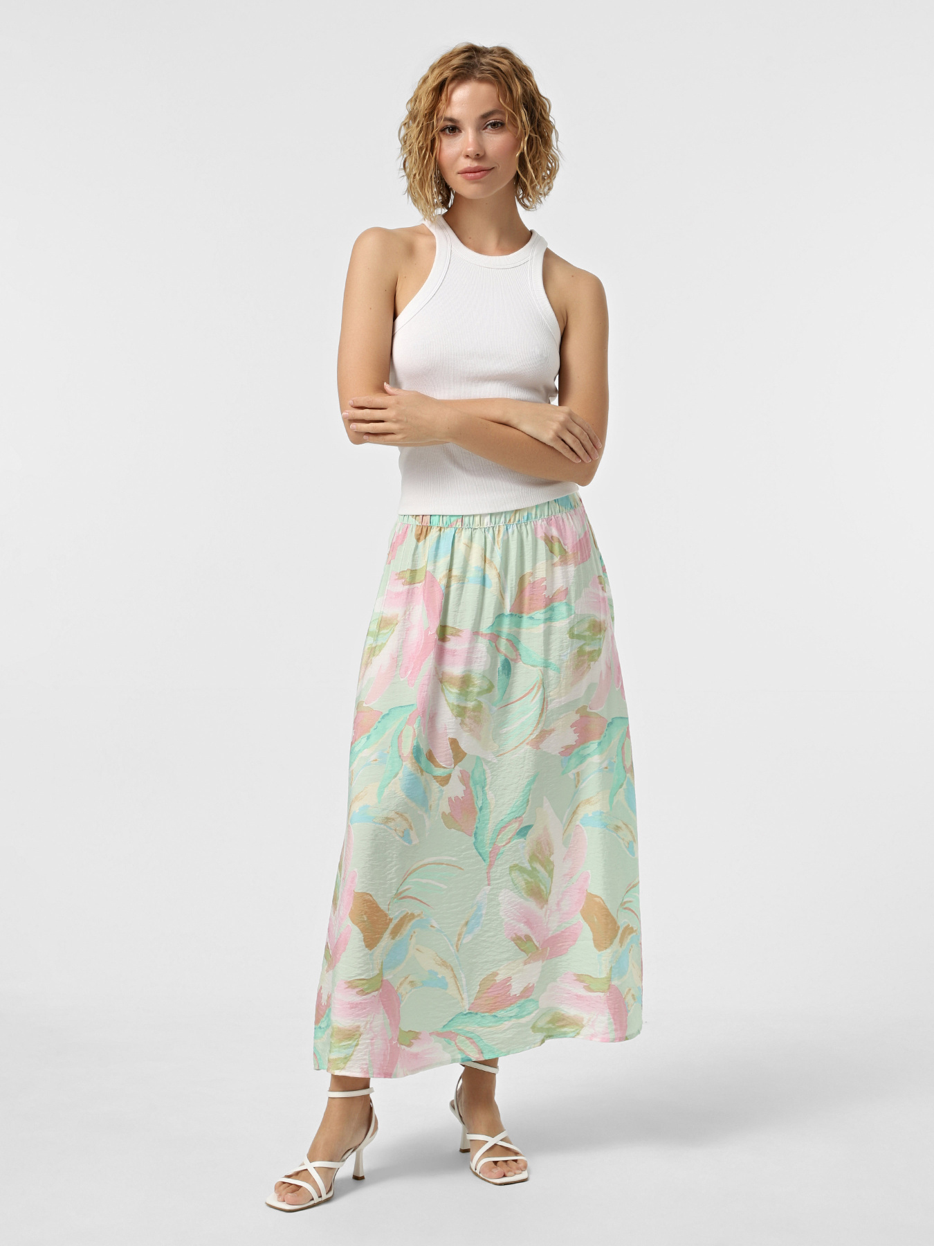 Спідниця міді Vero Moda модель 10303407_Birds Egg Green Myra Фото