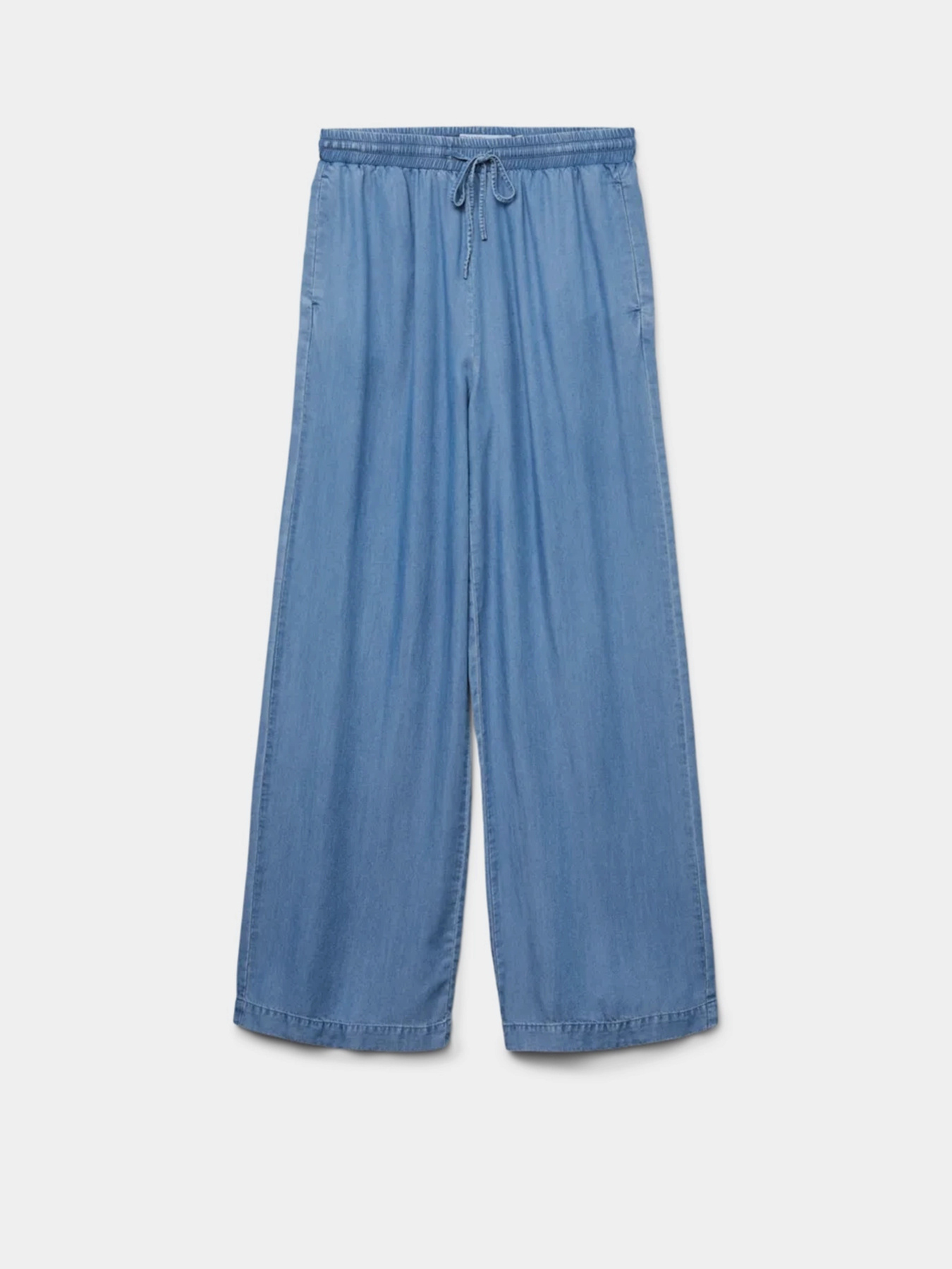 Повседневные штаны Vero Moda модель 10304898_Medium Blue Denim Фото