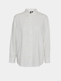 Сорочка повсякденна Vero Moda модель 10305085_Snow White Сорочка повсякденна Vero Moda модель 10305085_Snow White Фото