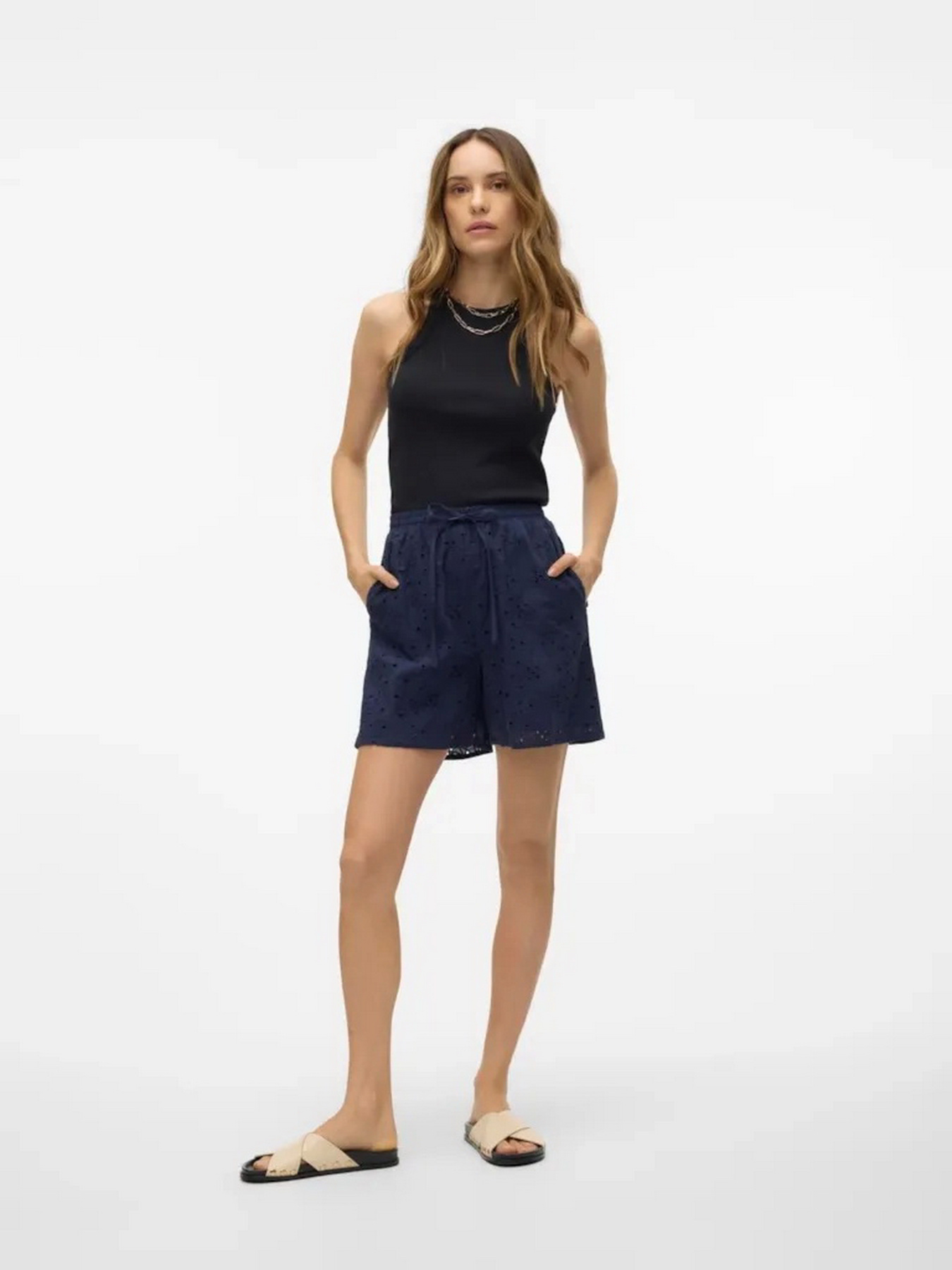 Топ Vero Moda модель 10306896_Black Фото