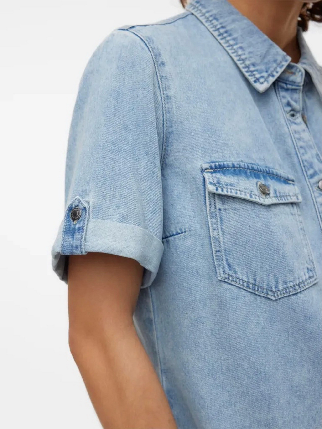 Сукня міні Vero Moda модель 10309665_Light Blue Denim Фото