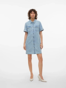Сукня міні Vero Moda модель 10309665_Light Blue Denim Фото