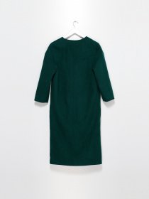 Пальто Vero Moda модель 316327517041_зелений з т.сірим Фото