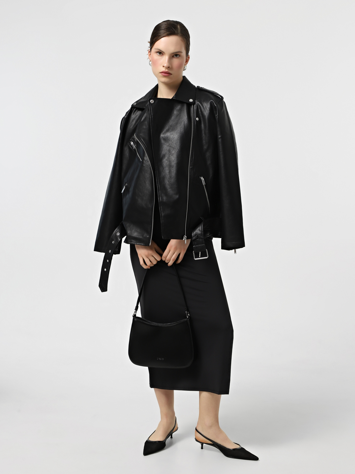 Шкіряна куртка Vero Moda модель 10311337_Black Фото