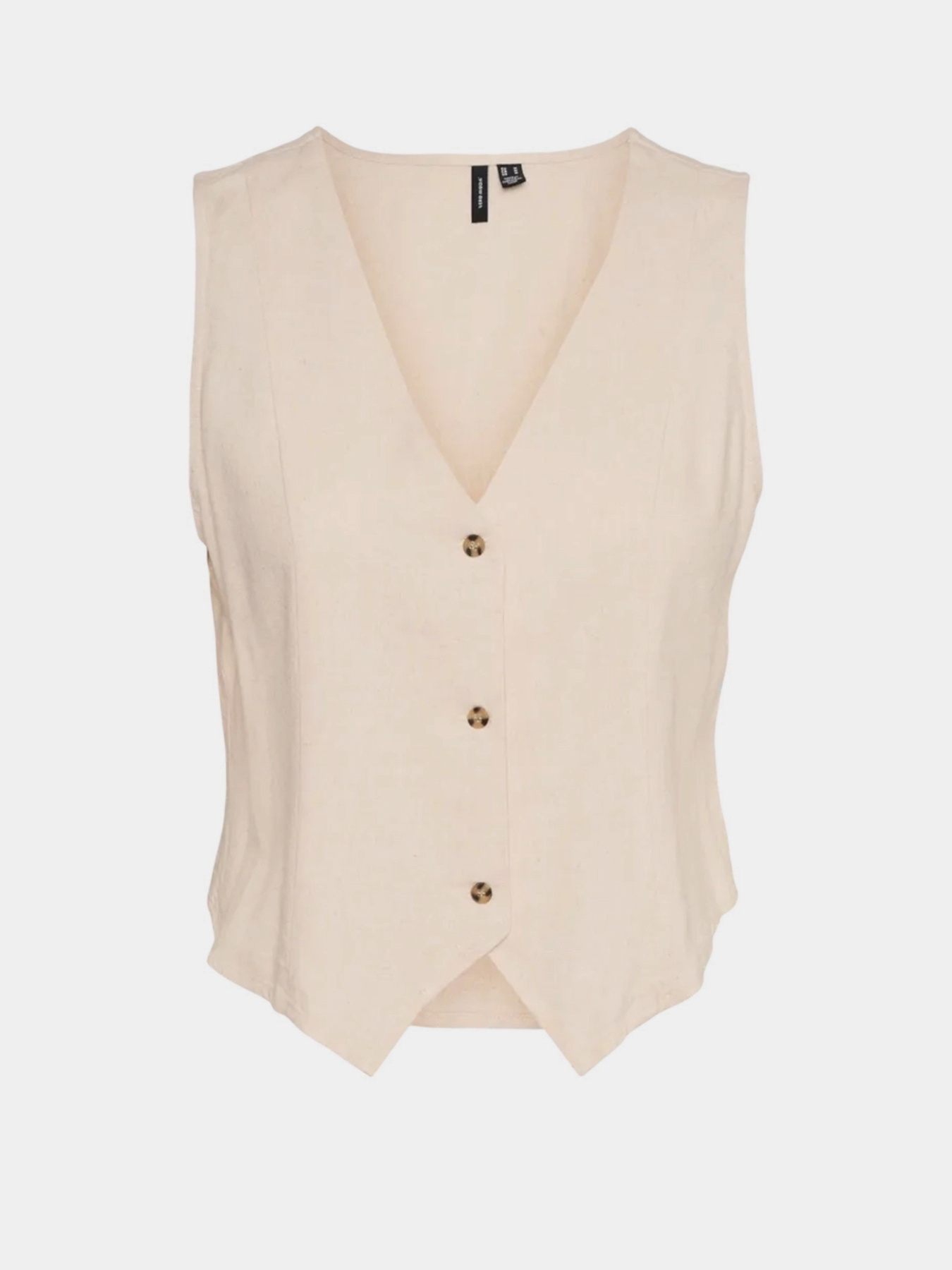 Жилет классический Vero Moda модель 10321606_Oatmeal Melange Фото