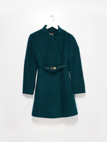 Пальто Vero Moda модель 316327528046_т.зелений Фото