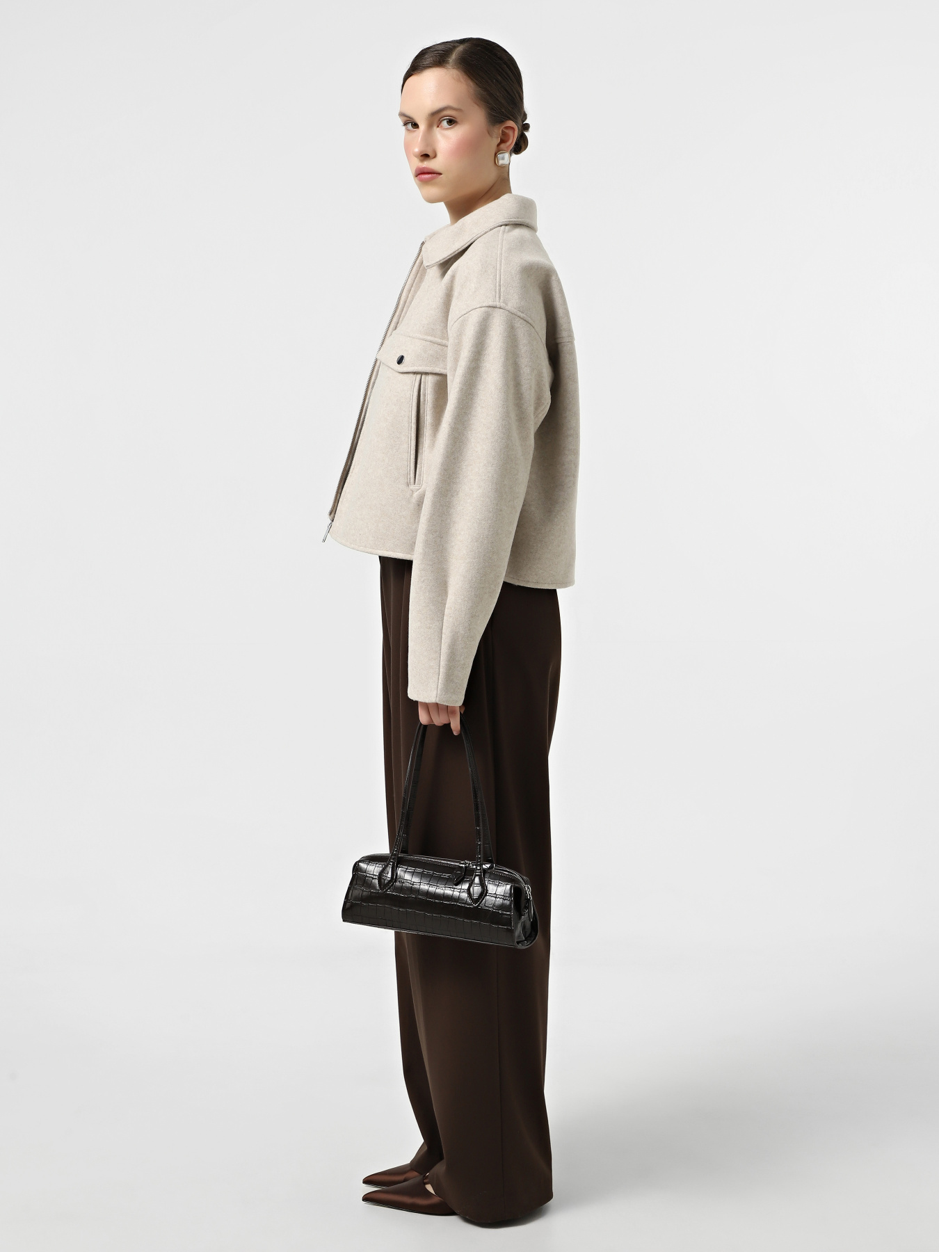 Демисезонная куртка Vero Moda модель 10321977_Oatmeal MELANGE Фото