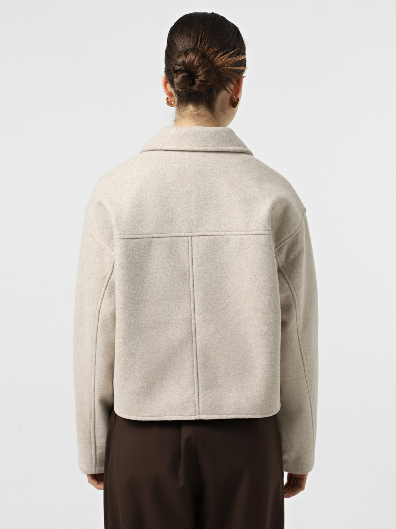 Демісезонна куртка Vero Moda модель 10321977_Oatmeal MELANGE Фото