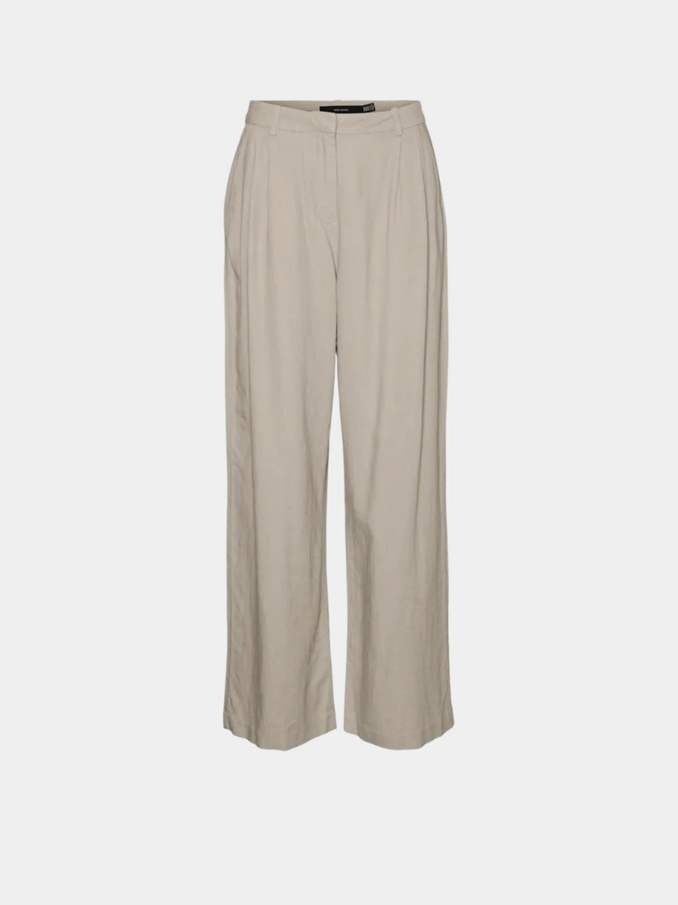 Повсякденні штани Vero Moda модель 10322125_Oatmeal MELANGE Фото