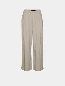 Повсякденні штани Vero Moda модель 10322125_Oatmeal MELANGE Фото