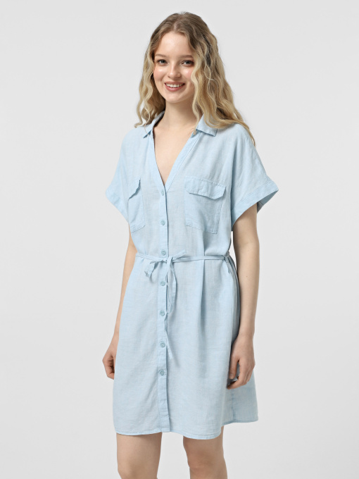 Платье мини Vero Moda модель 10323027_Airy Blue Melange Фото