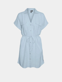 Платье мини Vero Moda модель 10323027_Airy Blue Melange Фото