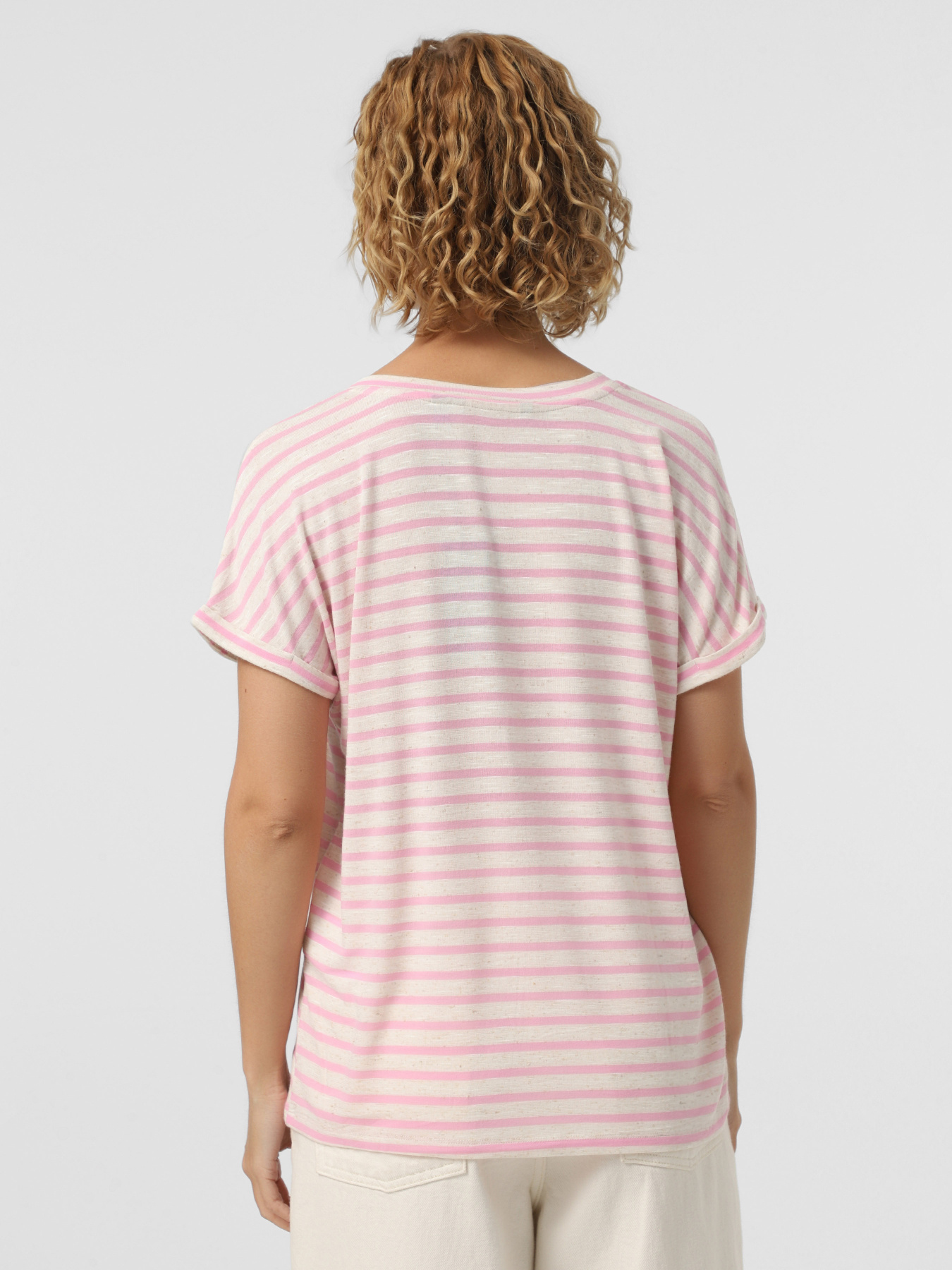 Футболка Vero Moda модель 10324112_Silver Lining Bon bon Фото