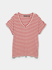 Футболка Vero Moda модель 10324112_Silver Lining Fiery red Фото