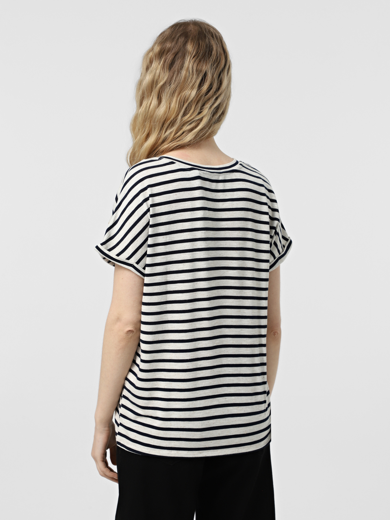 Футболка Vero Moda модель 10324112_Silver Lining Navy blazer Фото