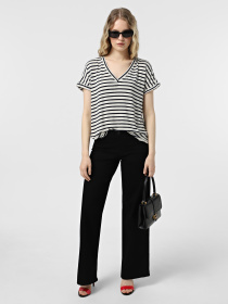 Футболка Vero Moda модель 10324112_Silver Lining Navy blazer Фото