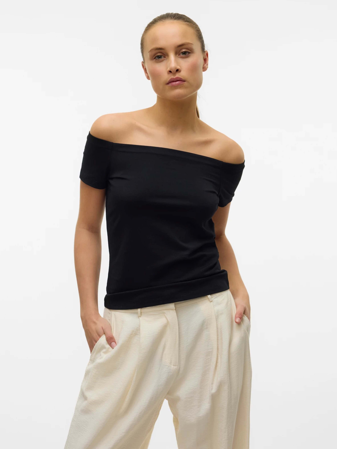 Топ Vero Moda модель 10325598_Black Фото