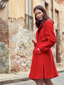 Пальто Vero Moda модель 316327547074_червоний Фото