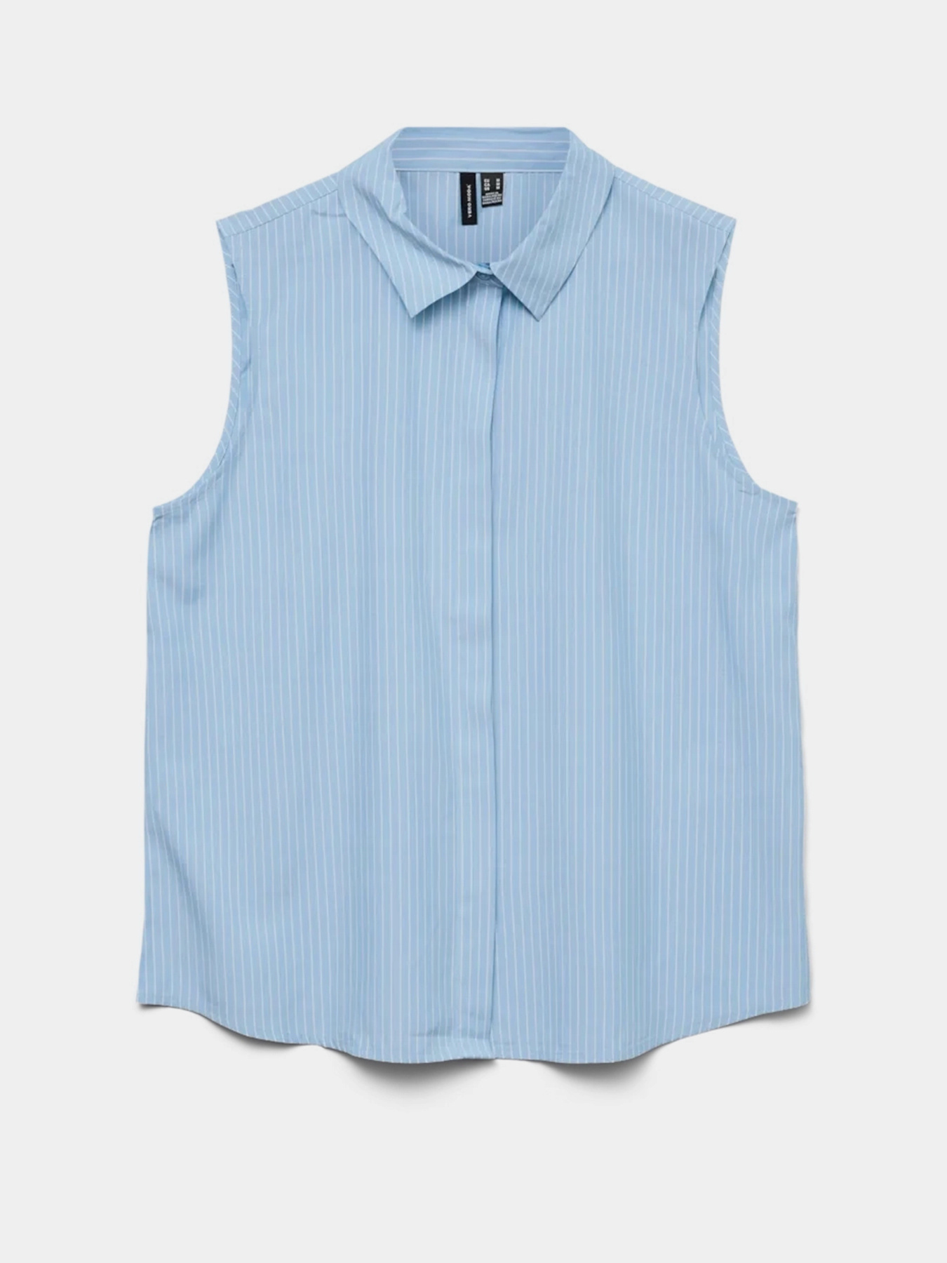 Рубашка повседневная Vero Moda модель 10325993_Airy Blue SELMA Bright Whi Фото