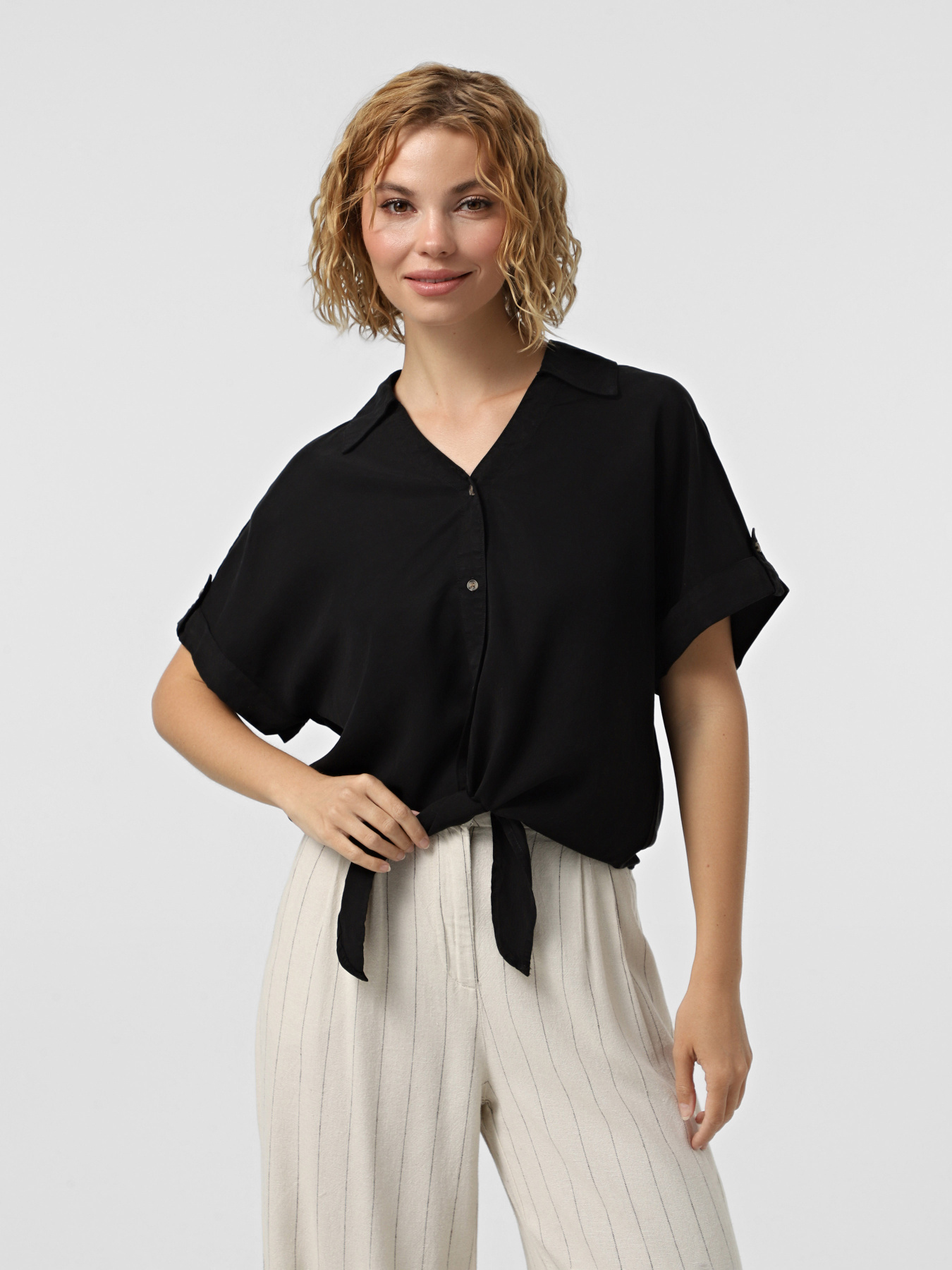 Сорочка Vero Moda модель 10326059_Black Denim Фото