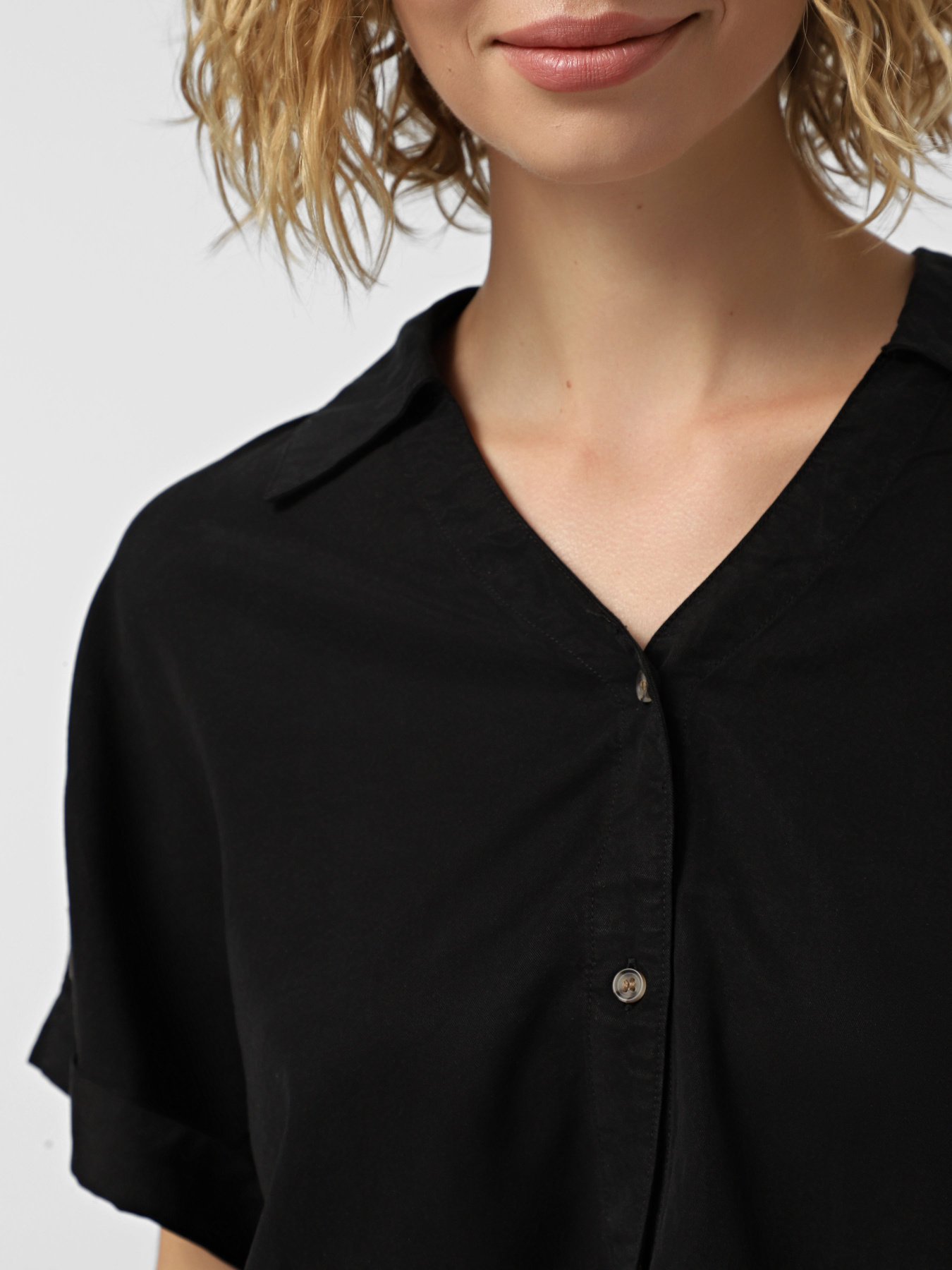 Сорочка повсякденна Vero Moda модель 10326059_Black Denim Фото