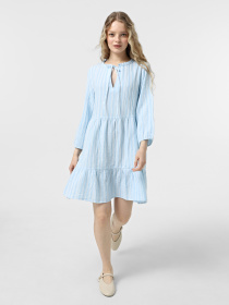 Сукня міні Vero Moda модель 10326289_Airy Blue Snow White Фото