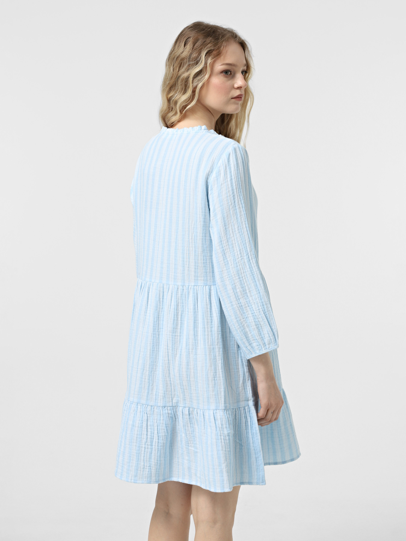 Сукня міні Vero Moda модель 10326289_Airy Blue Snow White Фото