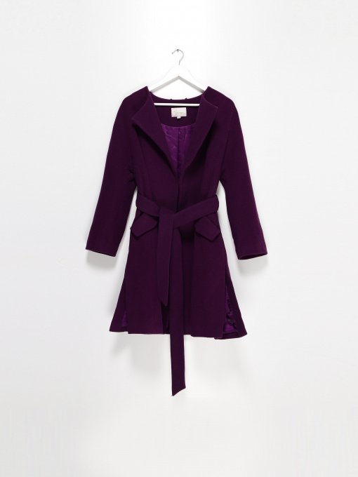 Пальто Vero Moda модель 316327547092_фіолетовий Фото