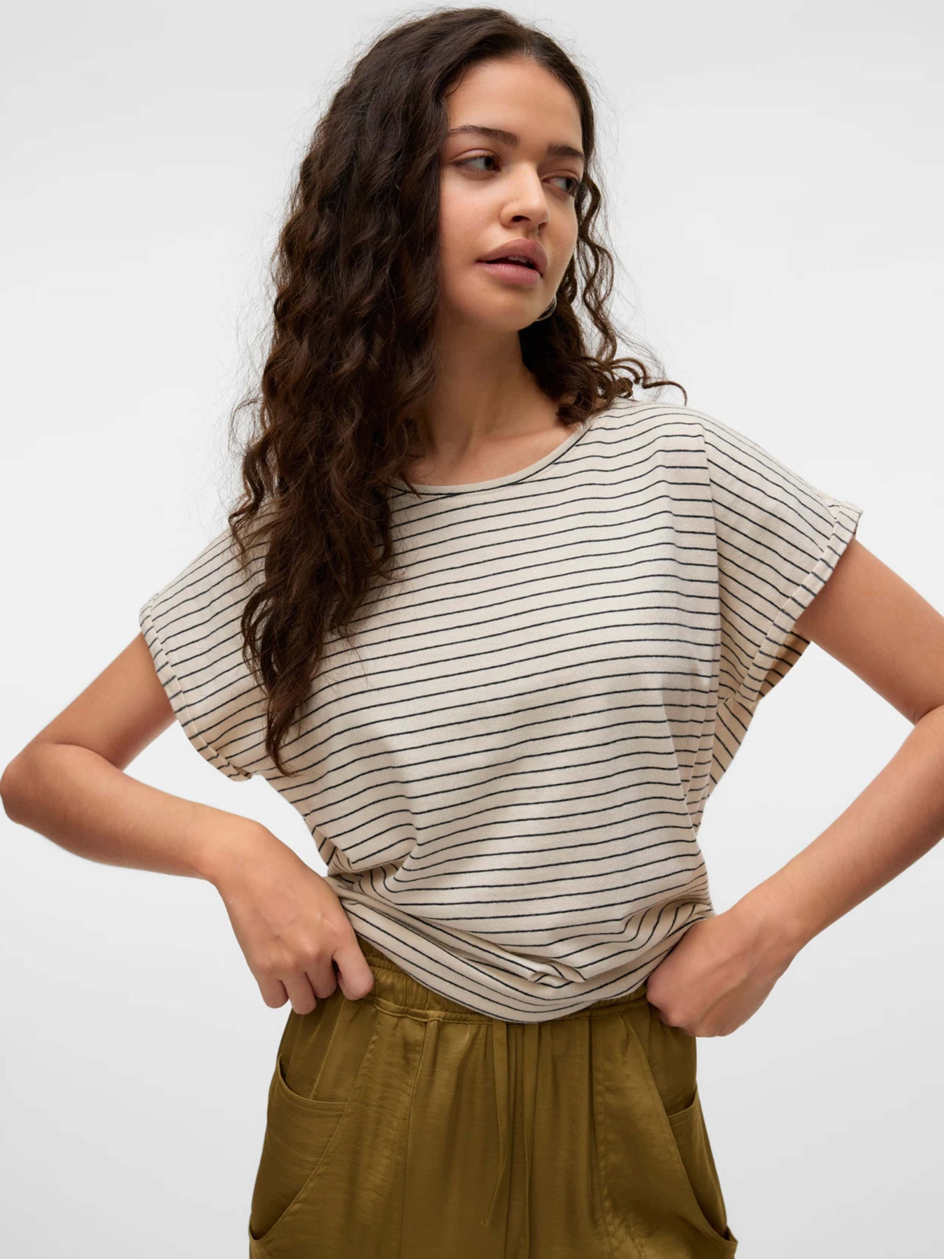 Футболка Vero Moda модель 10327048_Birch BLACK Фото