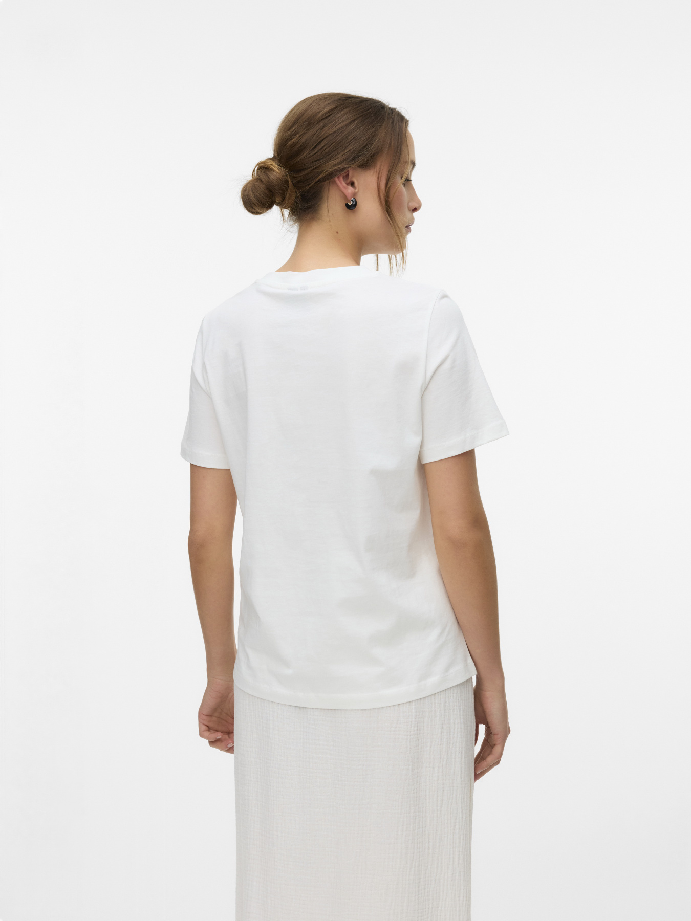 Футболка Vero Moda модель 10327145_Snow White LOS ANGELES Фото