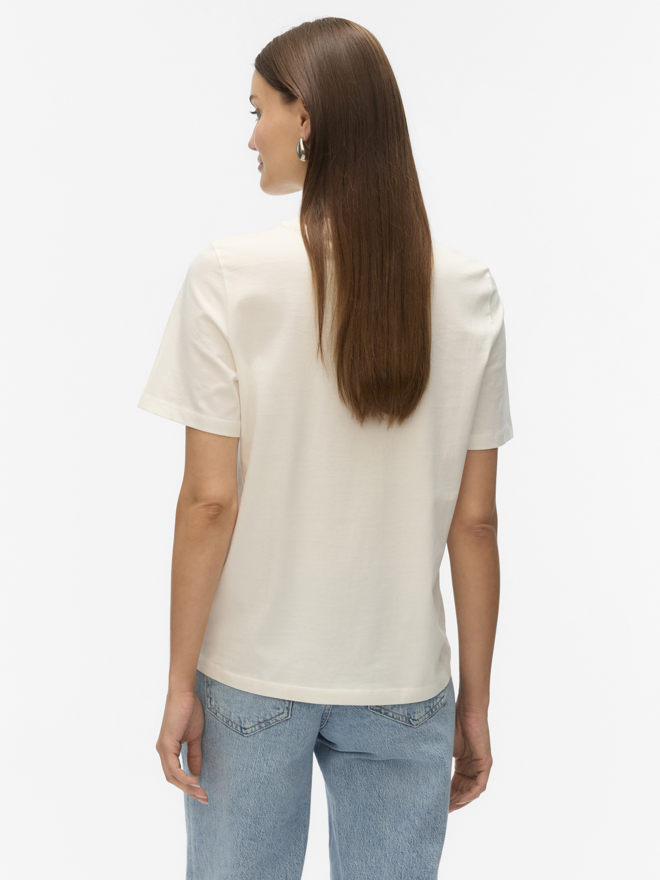 Футболка Vero Moda модель 10327145_Snow White SCENT OF SUMMER Фото