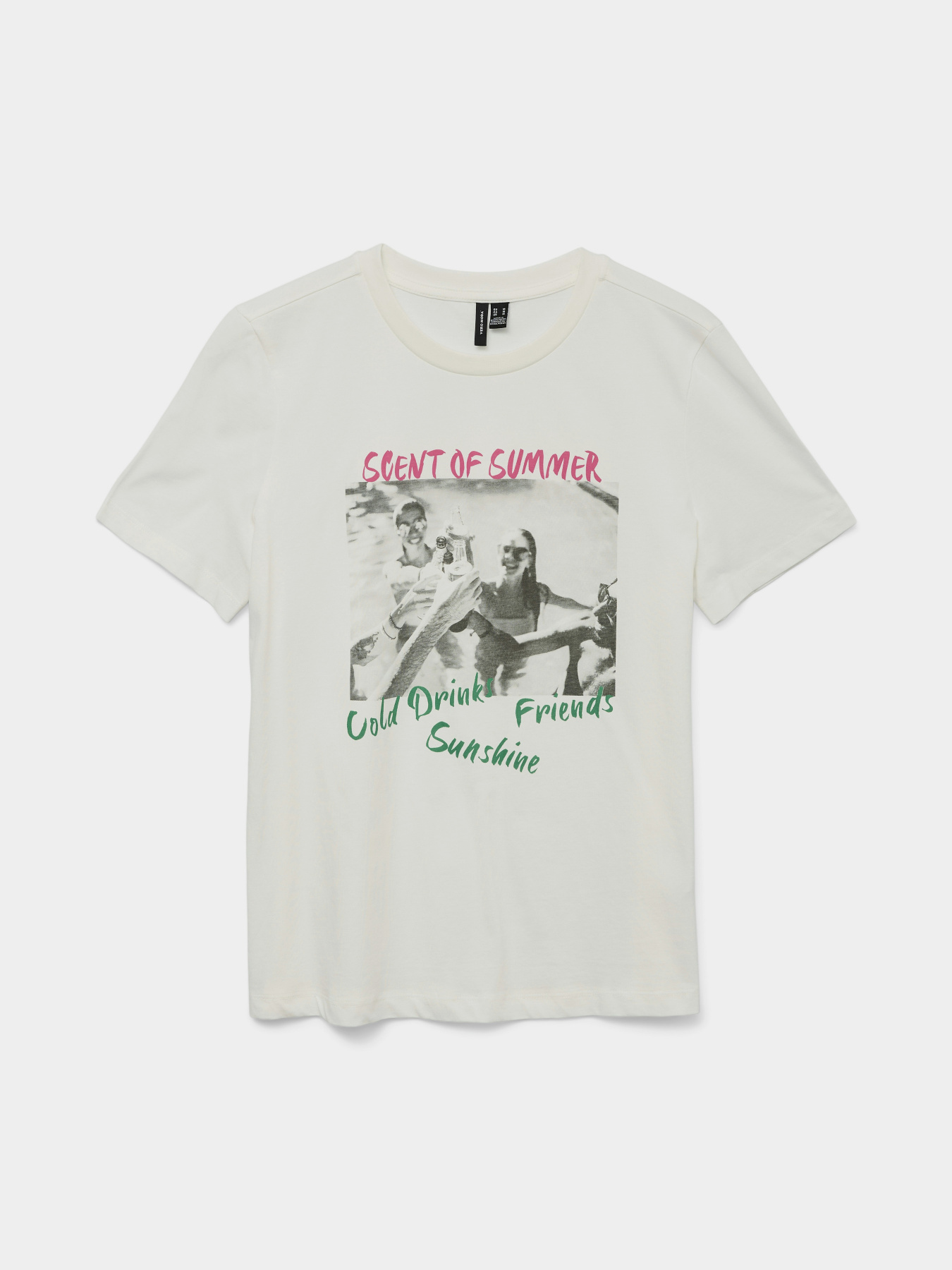 Футболка Vero Moda модель 10327145_Snow White SCENT OF SUMMER Фото