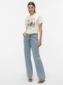 Футболка Vero Moda модель 10327145_Snow White SCENT OF SUMMER Фото