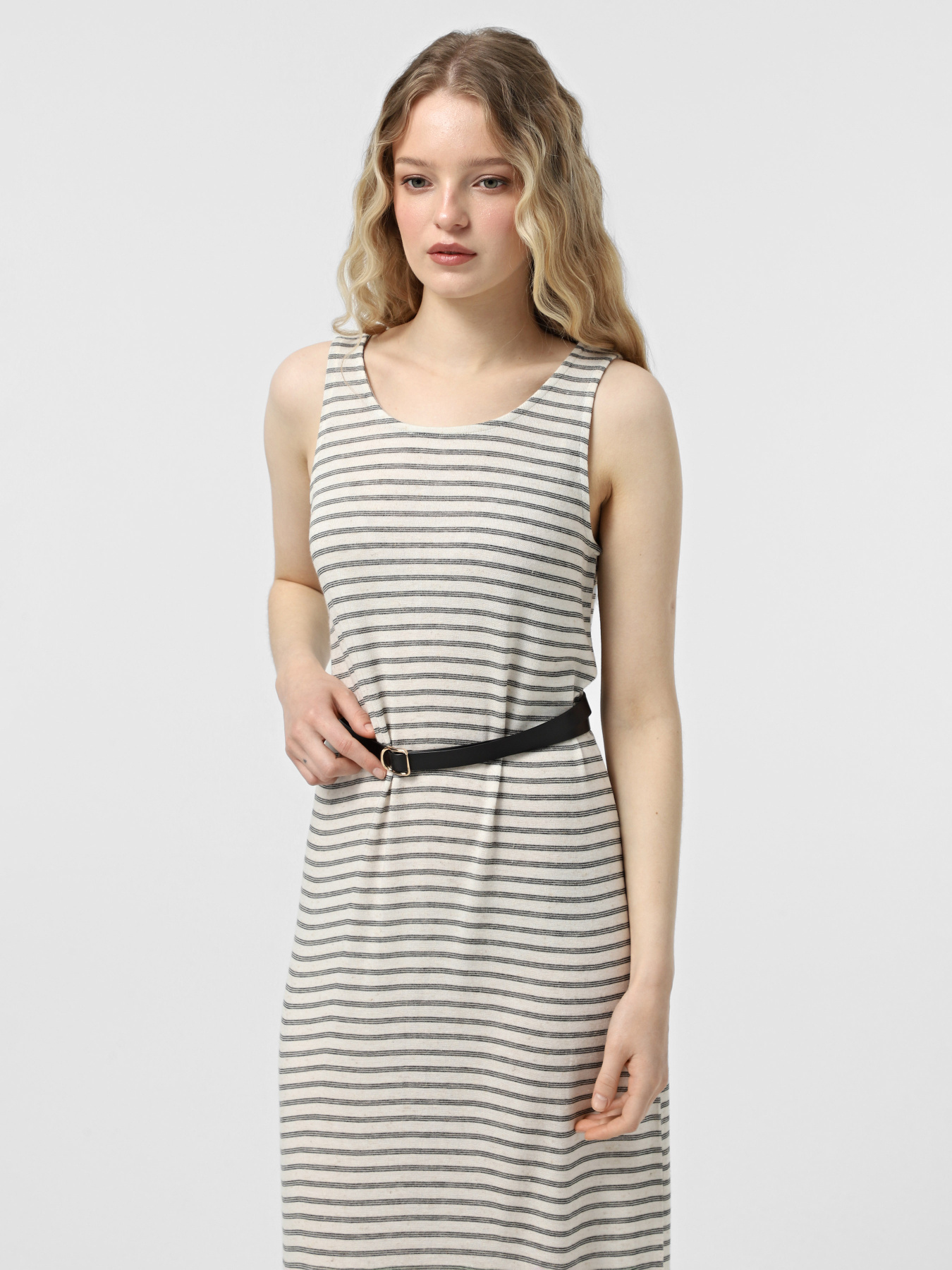 Сарафан Vero Moda модель 10327658_Oatmeal Black Фото