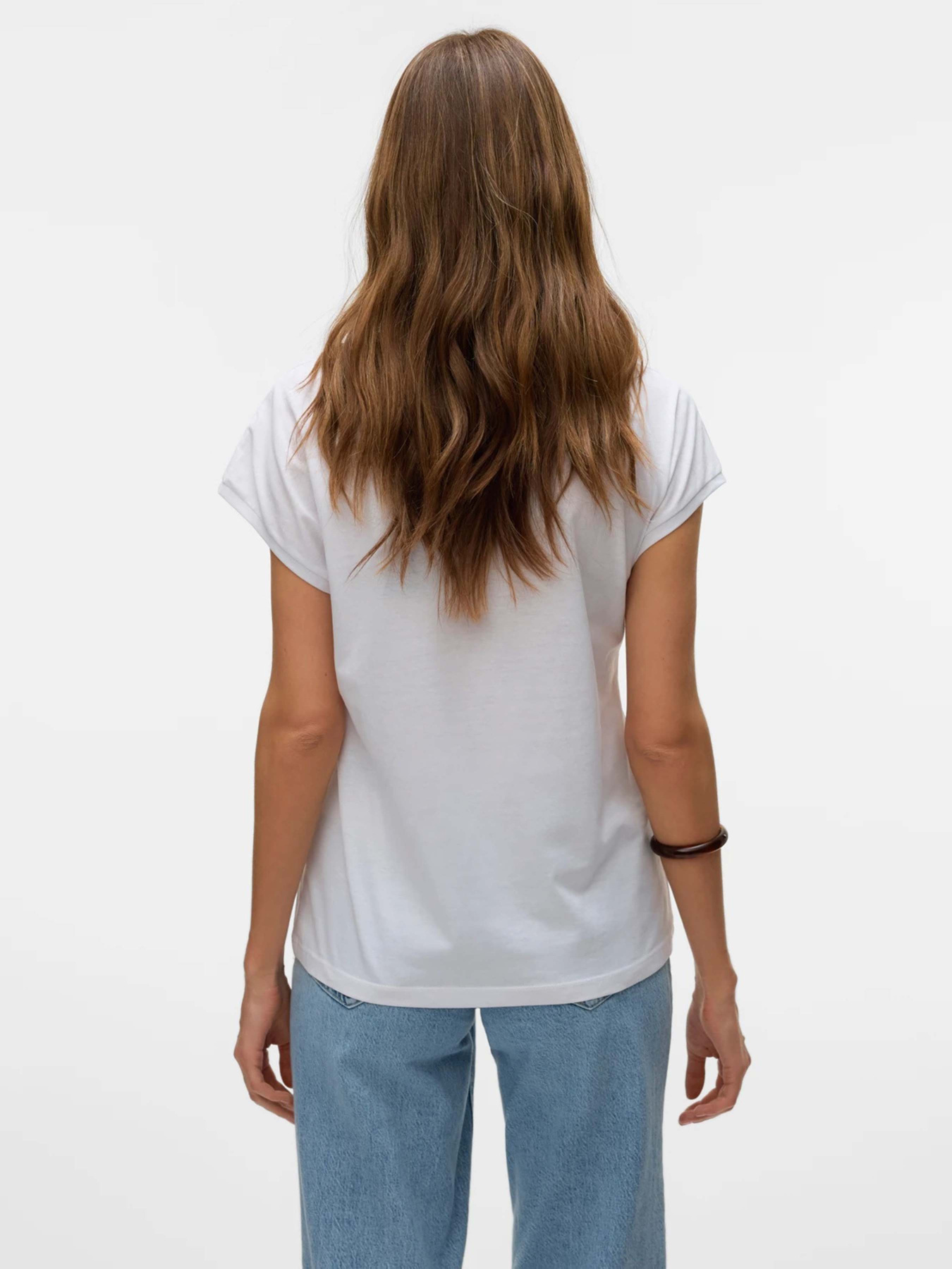 Футболка Vero Moda модель 10327678_Bright White Фото