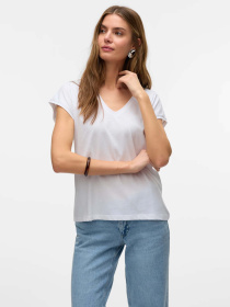 Футболка Vero Moda модель 10327678_Bright White Фото