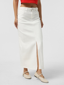 Спідниця максі Vero Moda модель 10327754_Bright White Фото