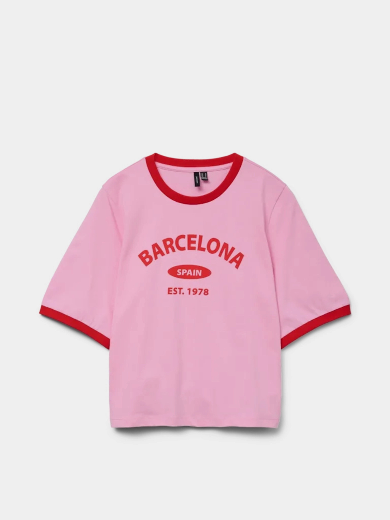 Футболка Vero Moda модель 10328161_Bonbon FIERY RED Фото