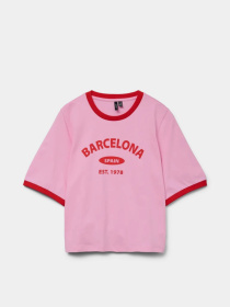 Футболка Vero Moda модель 10328161_Bonbon FIERY RED Фото