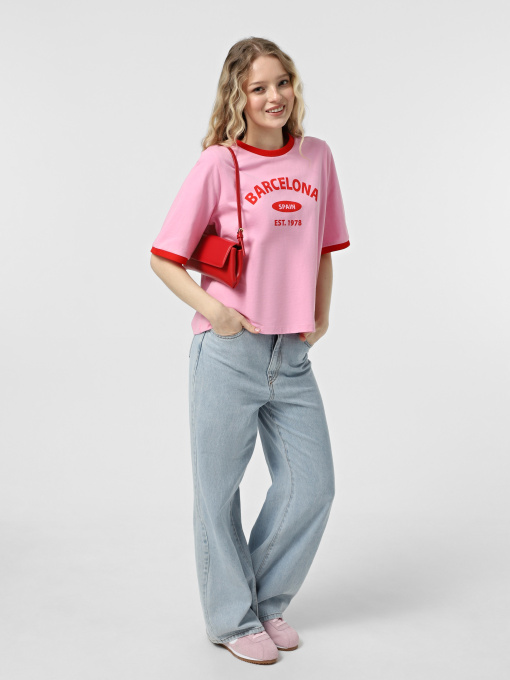 Футболка Vero Moda модель 10328161_Bonbon FIERY RED Фото