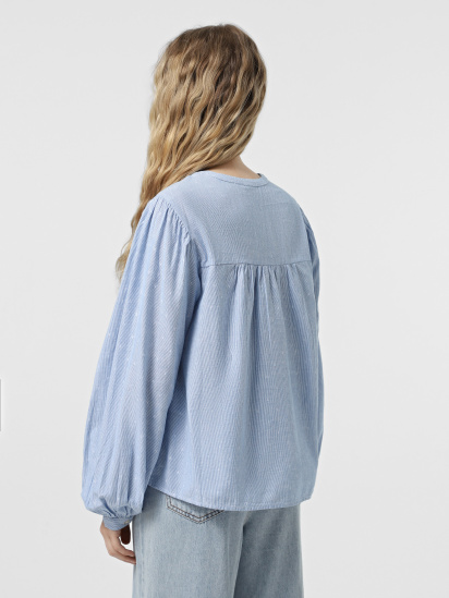Блуза Vero Moda модель 10329166_Cashmere Blue Bright White — фото 3 - INTERTOP