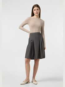 Спідниця міді Vero Moda модель 10334431_Dark Grey Фото