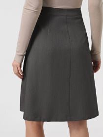 Спідниця міді Vero Moda модель 10334431_Dark Grey Фото
