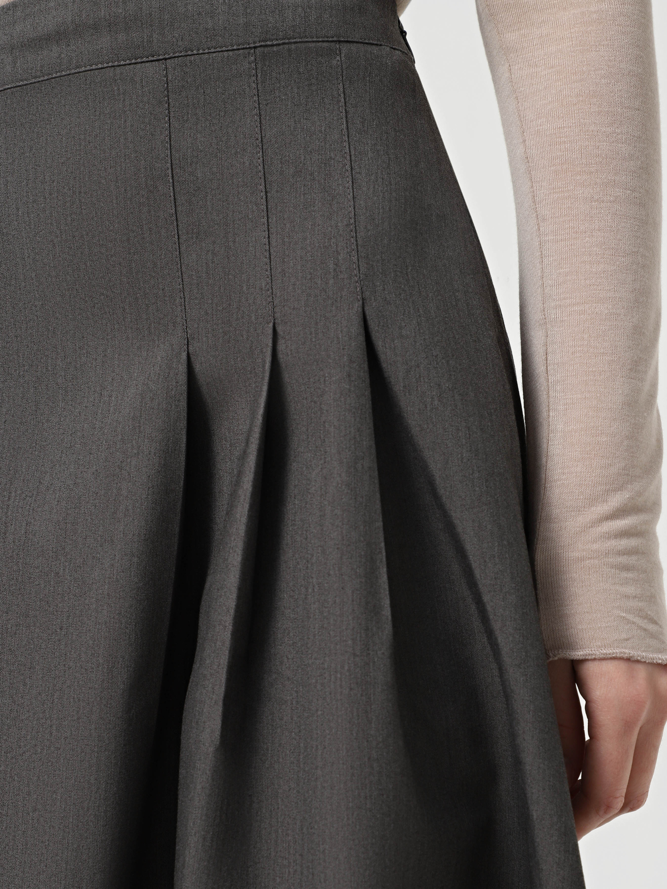 Спідниця міді Vero Moda модель 10334431_Dark Grey Фото