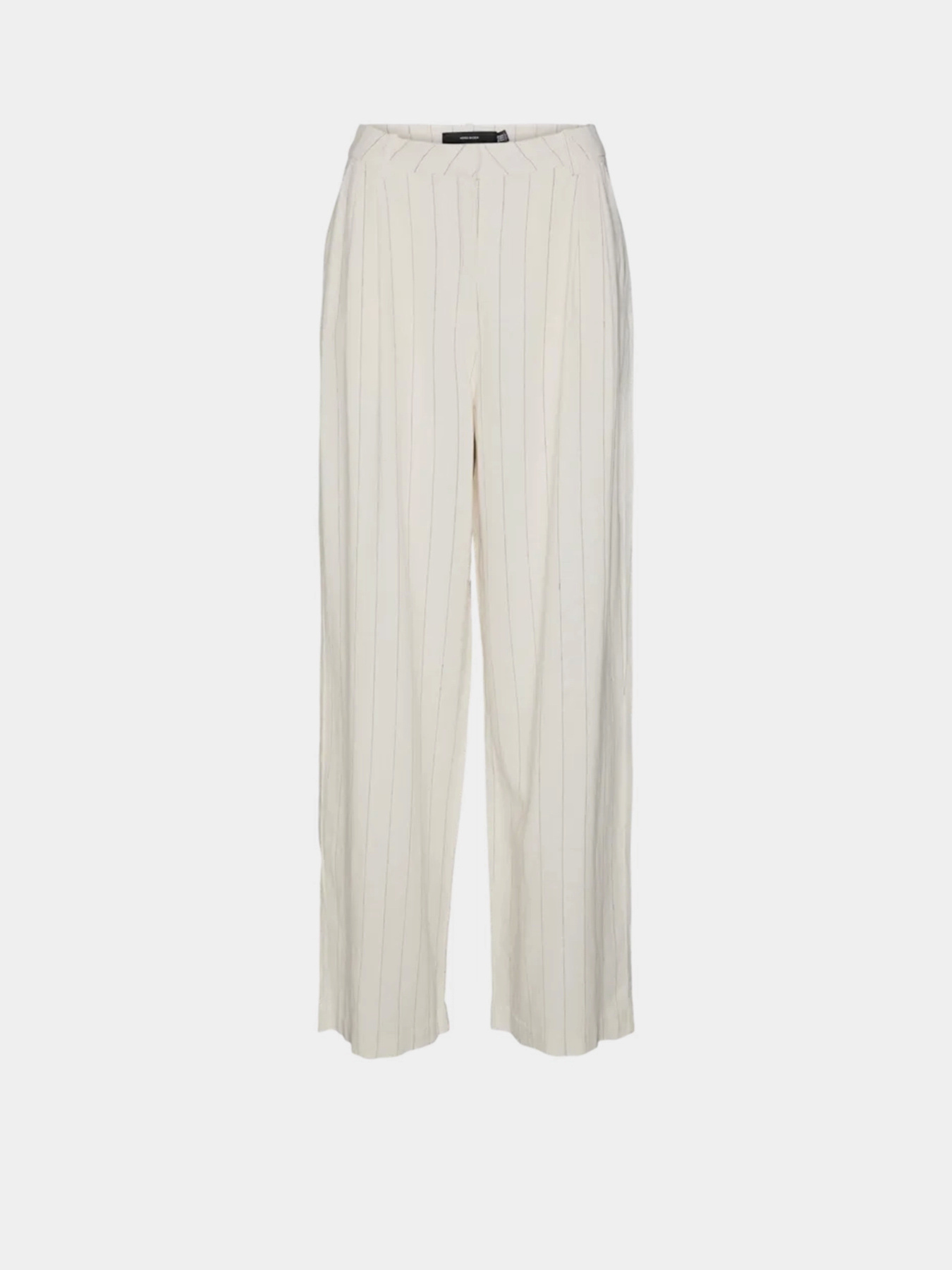 Штани повсякденні Vero Moda модель 10322125_Oatmeal GREY PINSTRIPE Фото