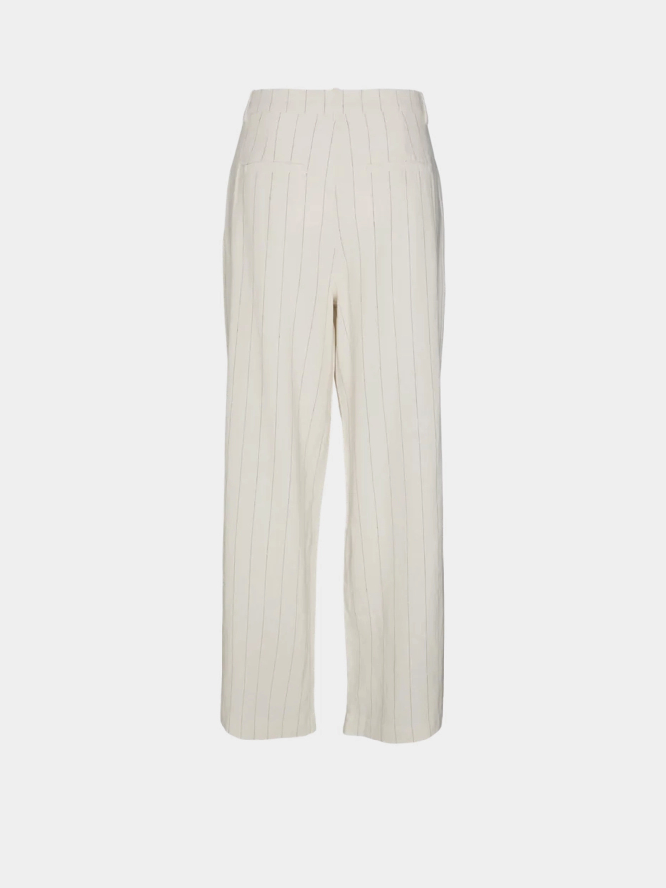 Повсякденні штани Vero Moda модель 10322125_Oatmeal GREY PINSTRIPE Фото