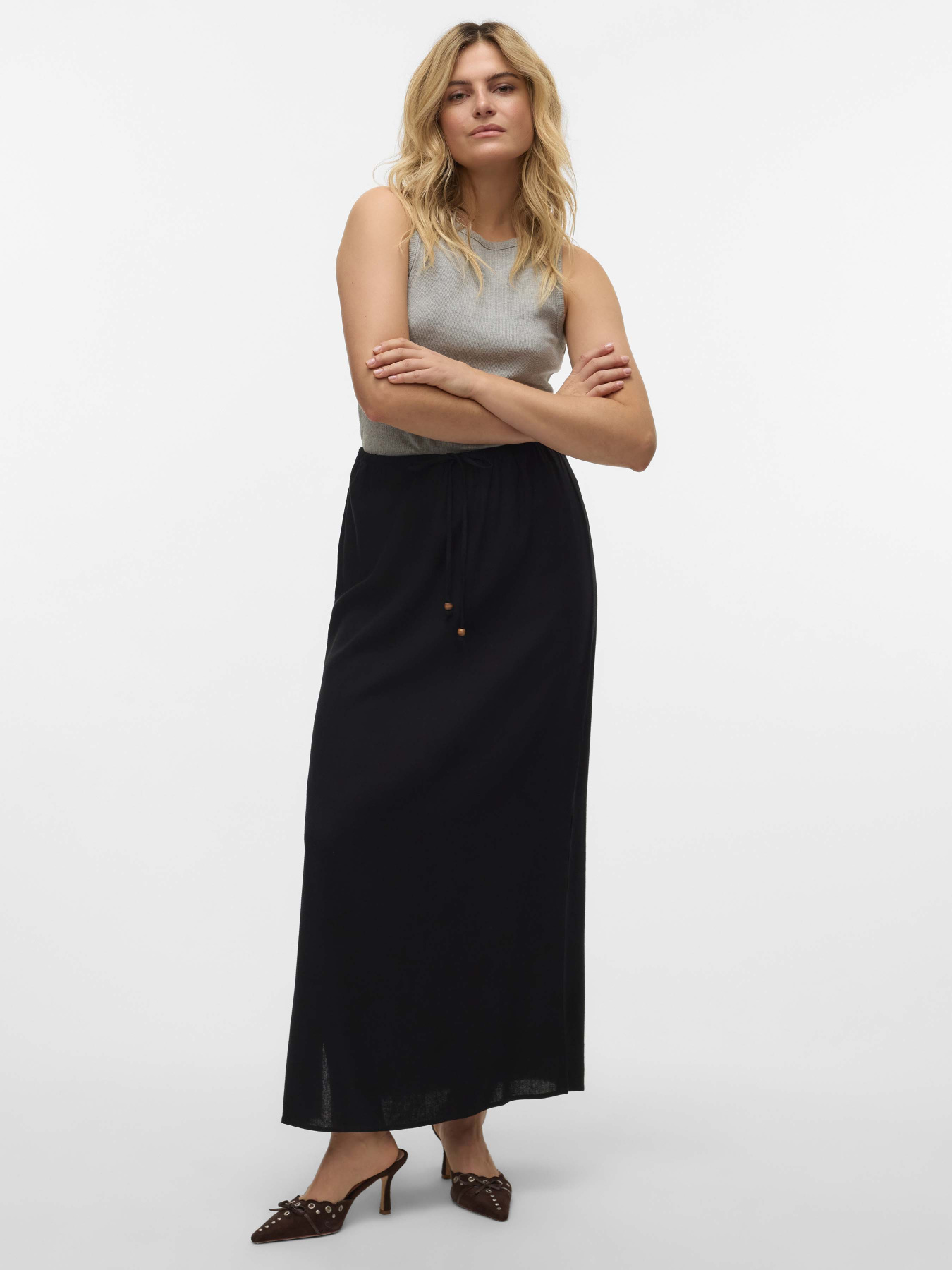 Юбка макси Vero Moda модель 10321622_Black Фото