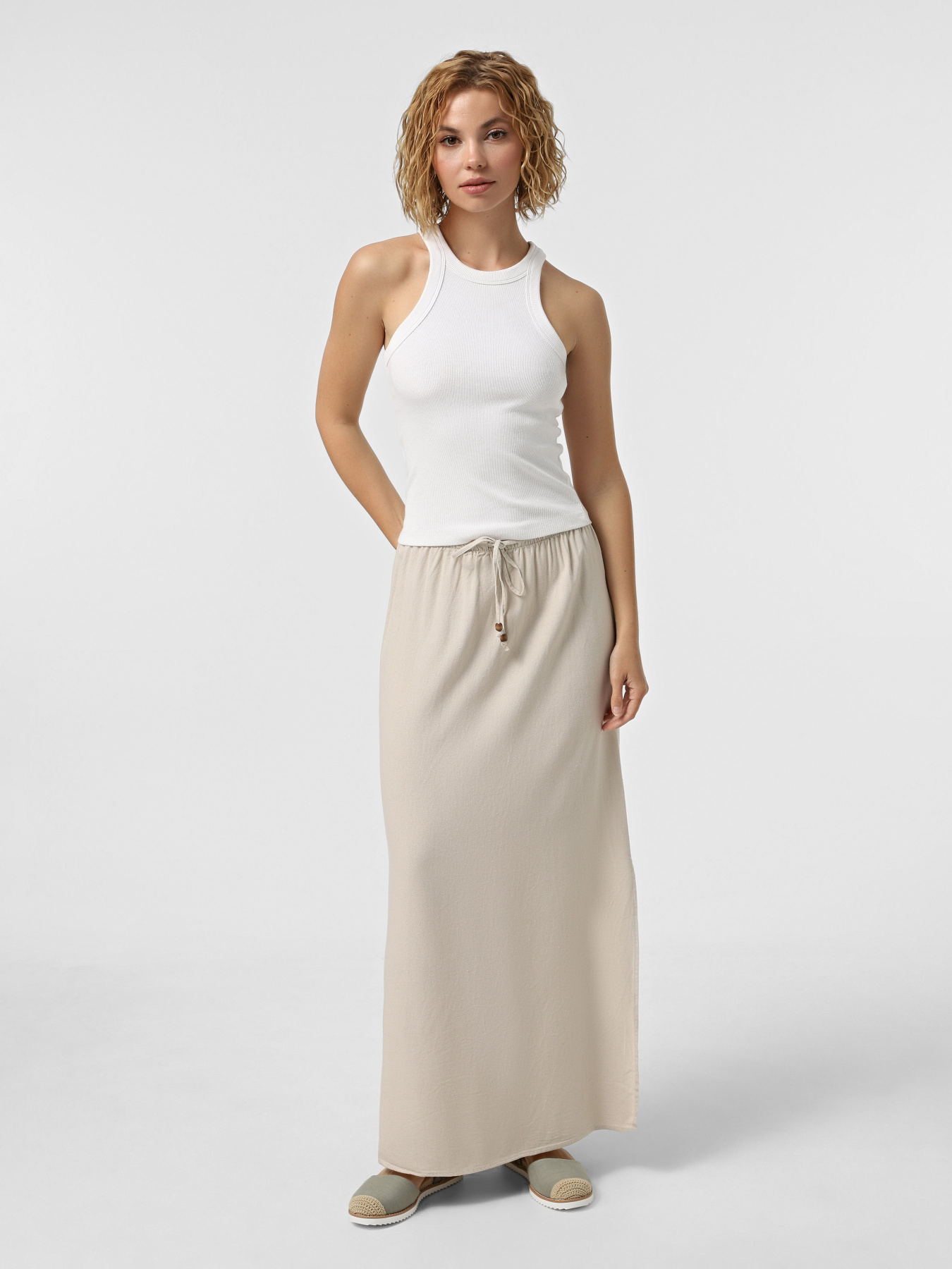 Спідниця максі Vero Moda модель 10321622_Silver Lining Фото