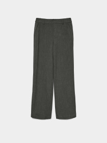 Класичні штани Vero Moda модель 10331956_Black GREY MELANGE Фото