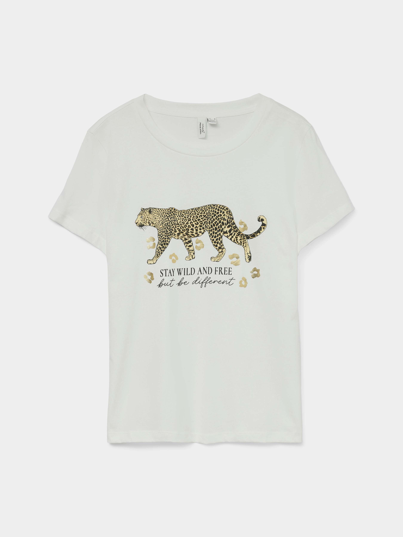 Футболка Vero Moda модель 10332807_Snow White GOLD TIGER Фото
